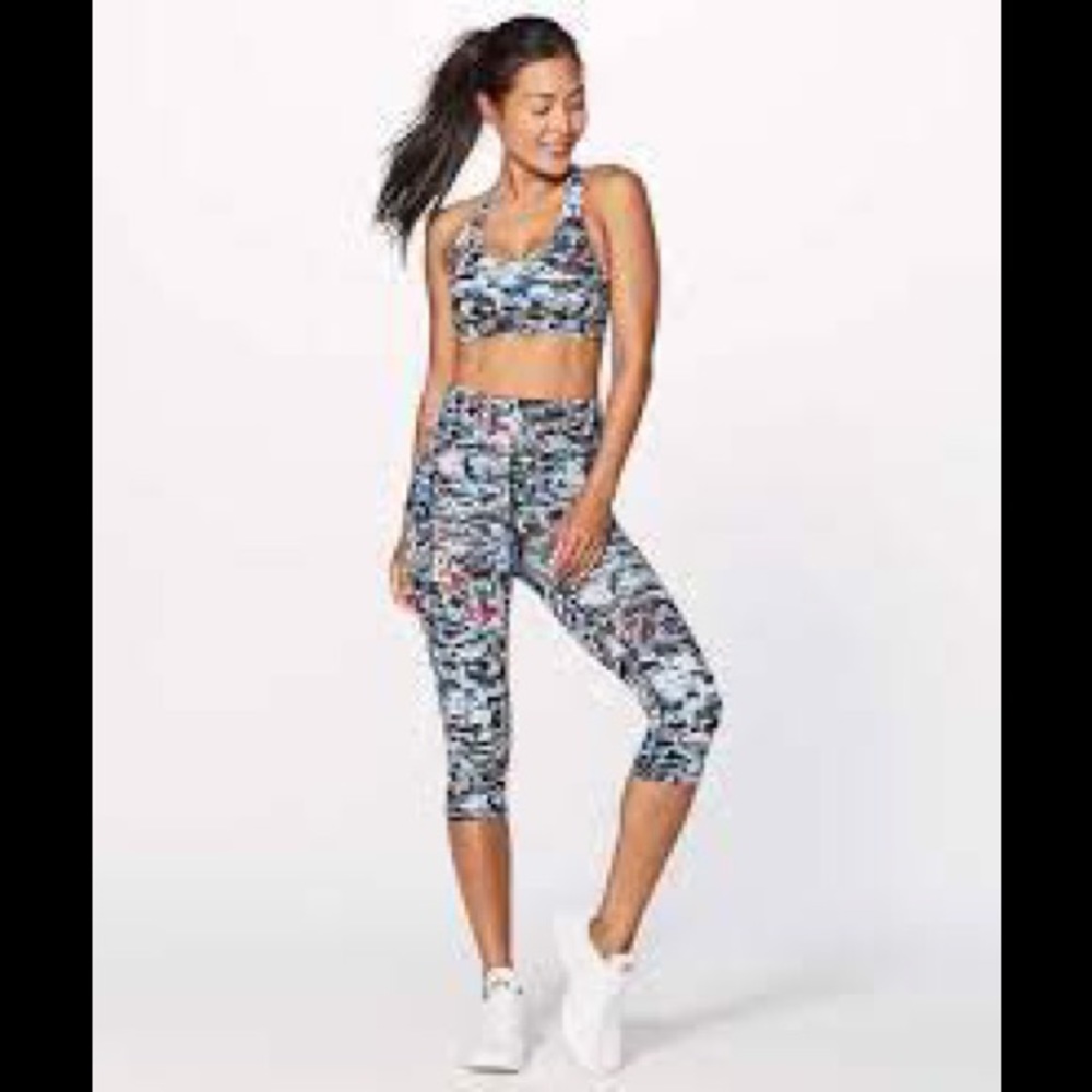 Lululemon Culture Clash Starlight Break Free crop - Picture 1 of 8
